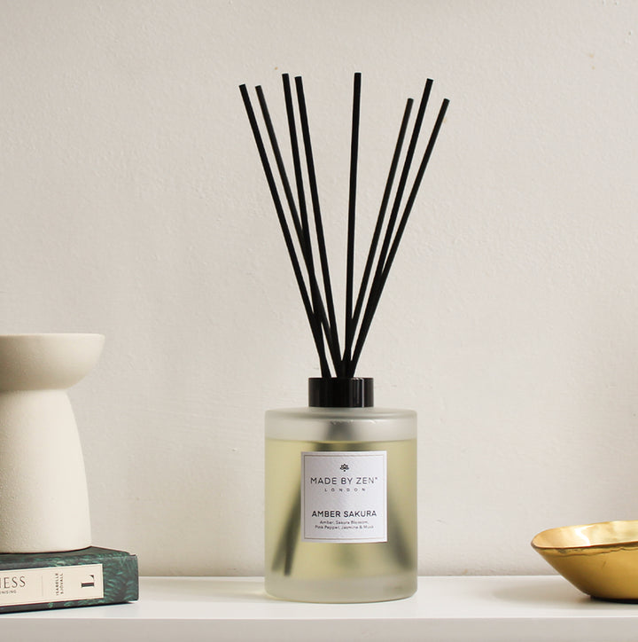 Amber Sakura Reed Diffuser - Large