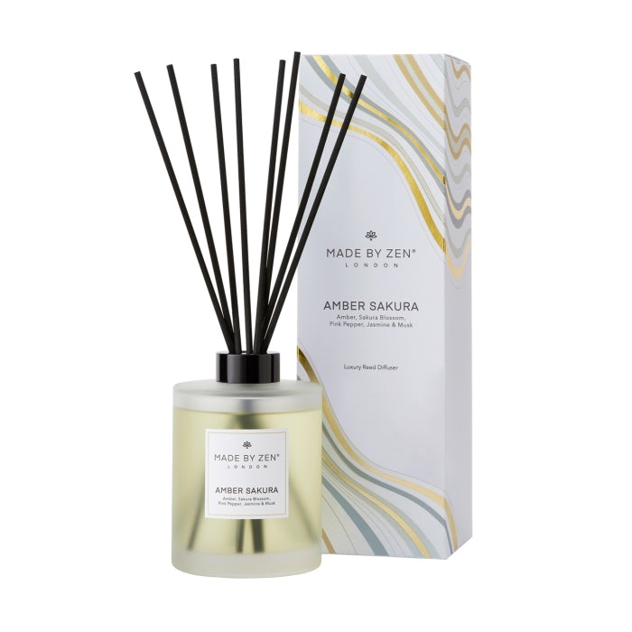 Amber Sakura Reed Diffuser - Large