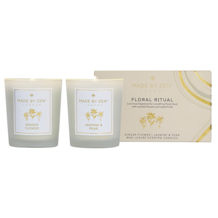 Floral Ritual Candle Set