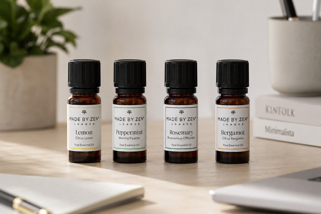 Essential Oils for Focus: Aromatherapy For Your Workspace