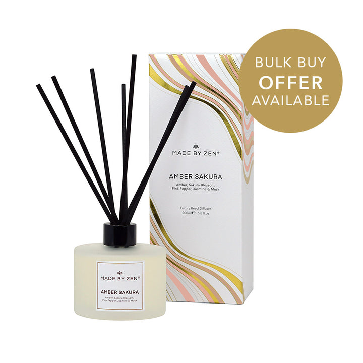 Amber Sakura Reed Diffuser