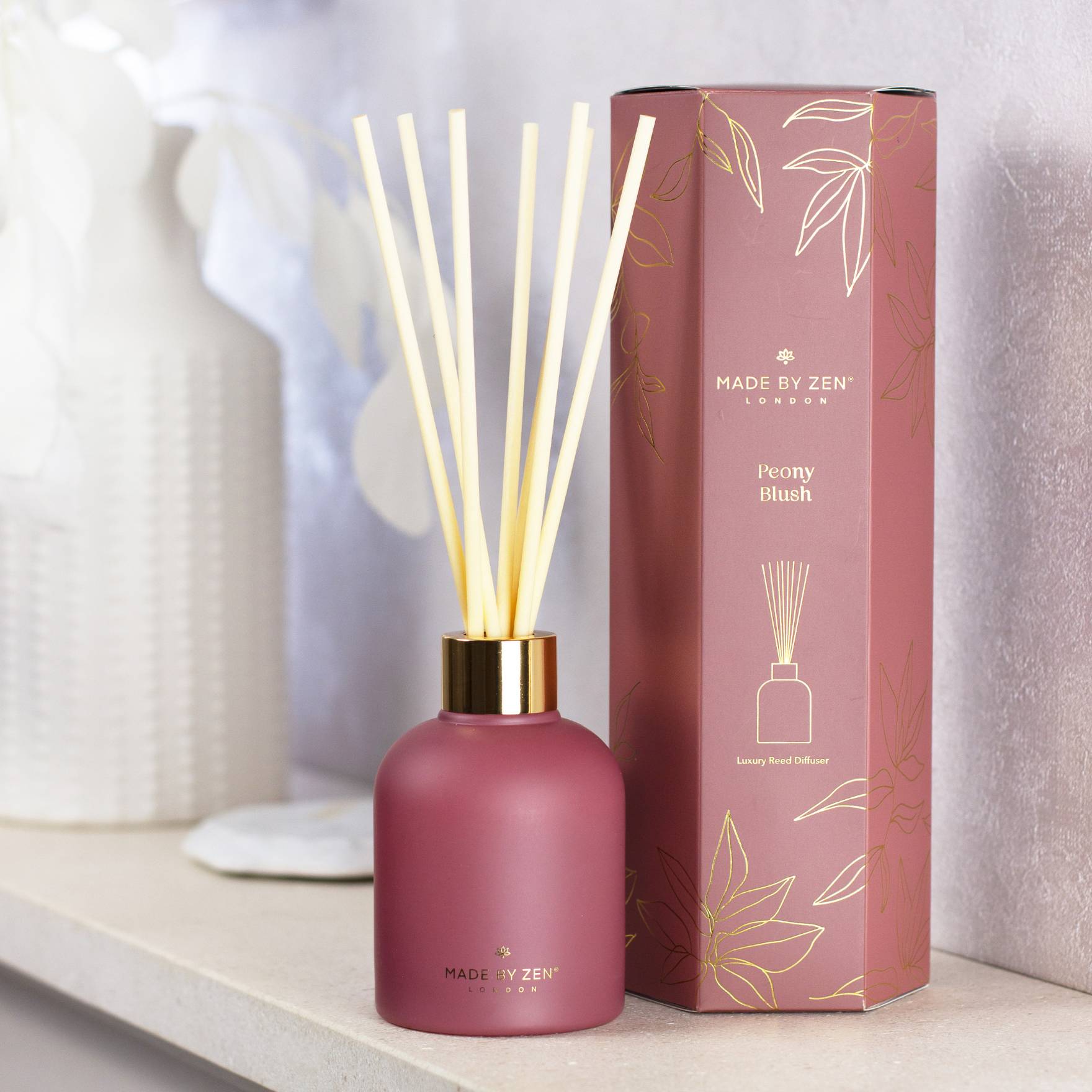 Made by Zen | Myrrh & Tonka Aura Reed Diffuser – Made By Zen