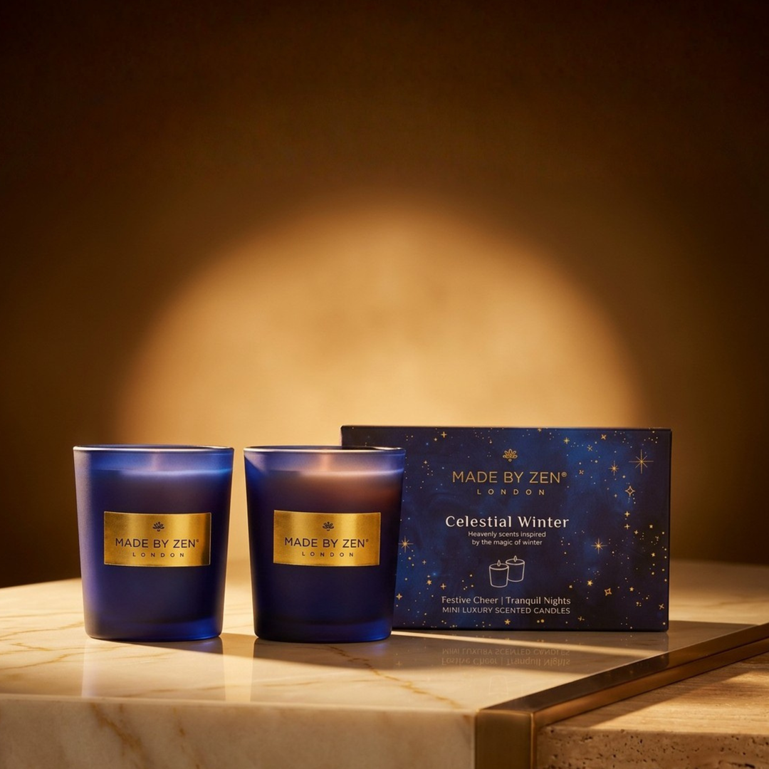 Celestial Winter Candle Set