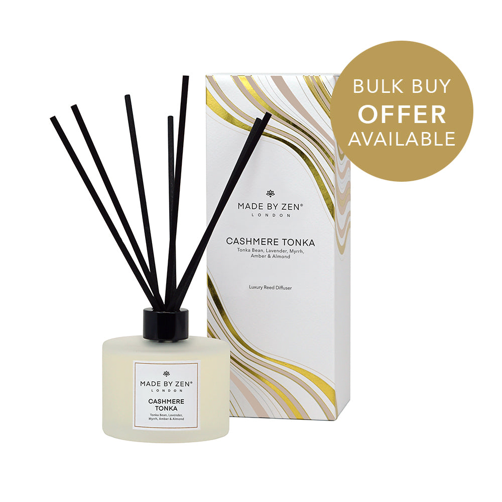 Made by Zen | Cashmere Tonka Reed Diffuser – Made By Zen