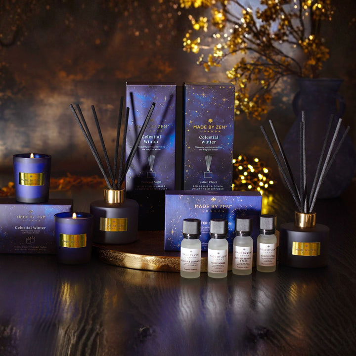 Celestial Winter Candle Set