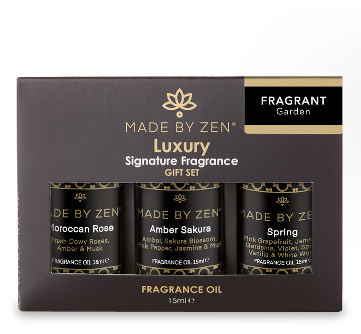 Fragrant Garden - Signature Fragrance Oil Gift Set