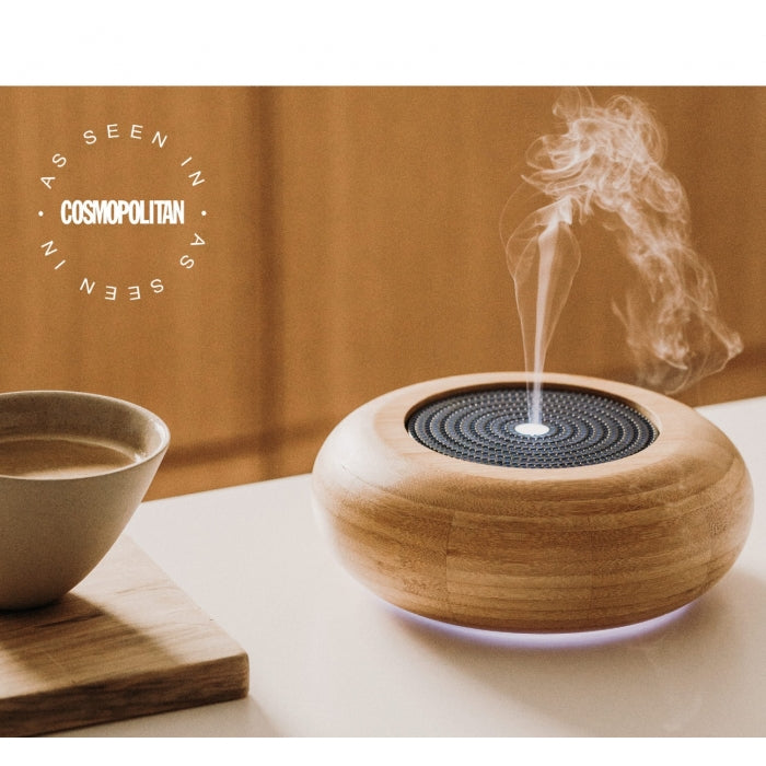 Wood essential sale oil diffuser